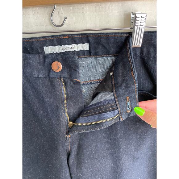 JOE'S Cigarette Fit Dark Wash Denim Jeans Size 30 Mid Rise Straight Leg Classic - Picture 10 of 15